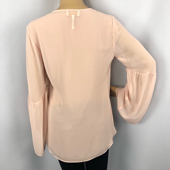 NWT Laundry by Shelli Segal Pale Pink Blouse - Picture 2 of 8
